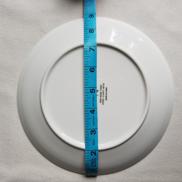 Pink Floral Plate - Picture 4 of 5